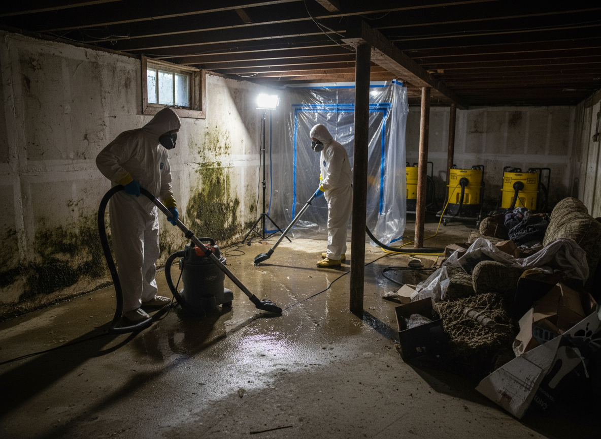 Handling Mold and Contamination in Cape Cod Basements After Heavy Rain